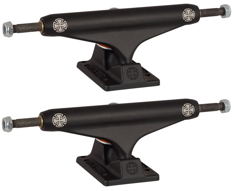 Independent Skateboard Trucks 149 Dual Cross Black Set Of 2 Trucks