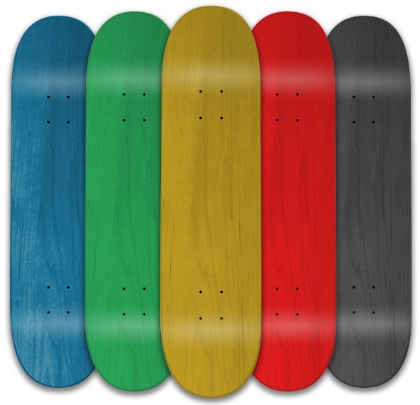 Generator Blank Skateboard Deck 8.25 Colour May Vary