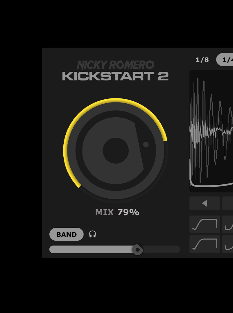 Nicky Romero Kickstart 2 The fastest plugin for pro sidechaining