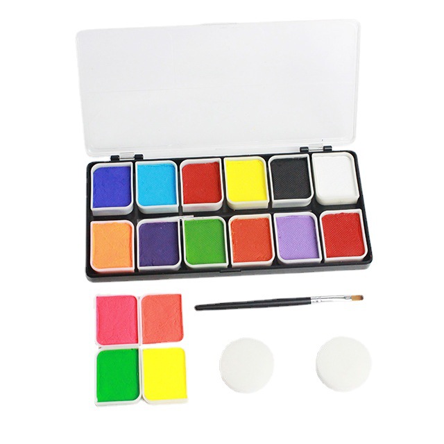 Professional Palettes Children's Face Paint 12 Color NonToxic
