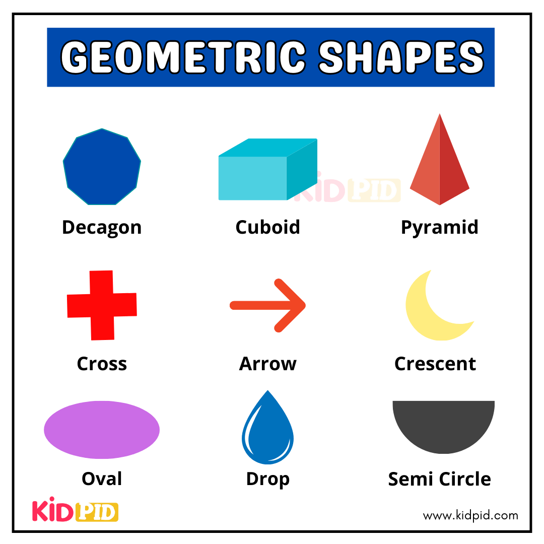 Geometric Shapes - Kidpid
