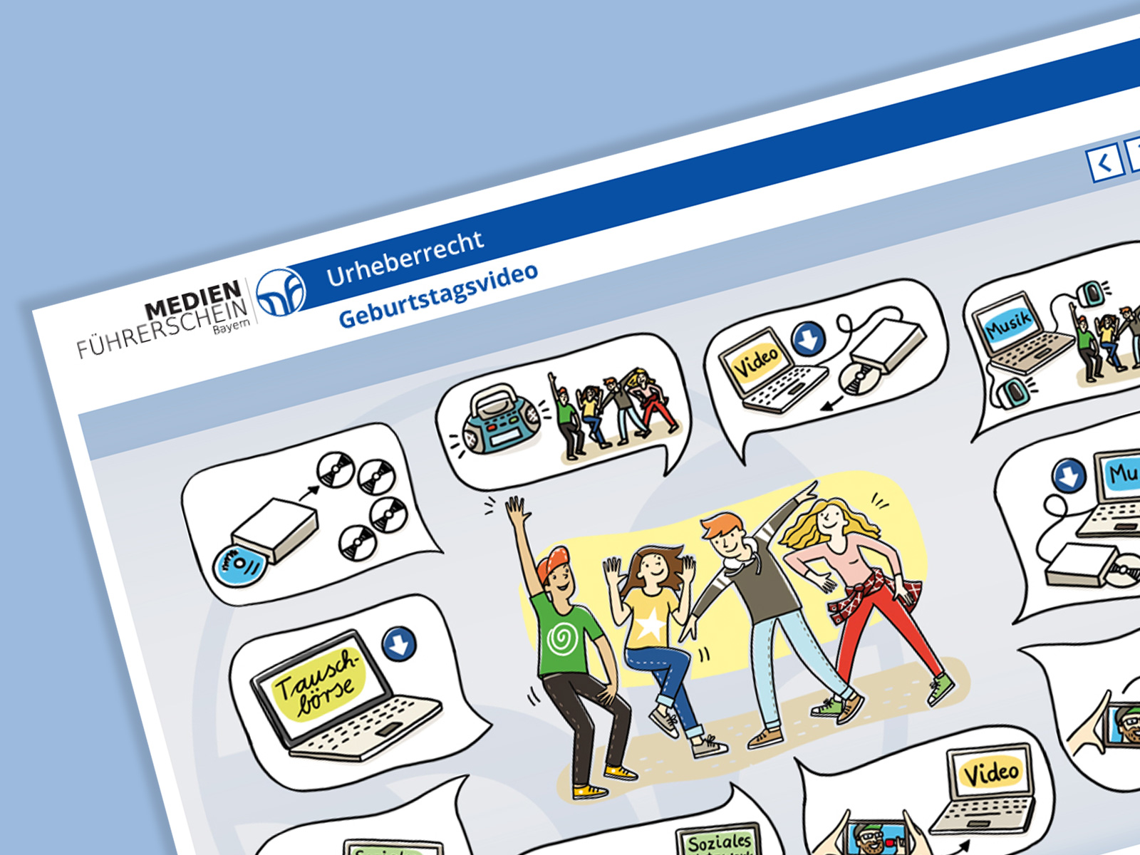 Digitale Lerneinheiten für den Medienführerschein Bayern KIDS