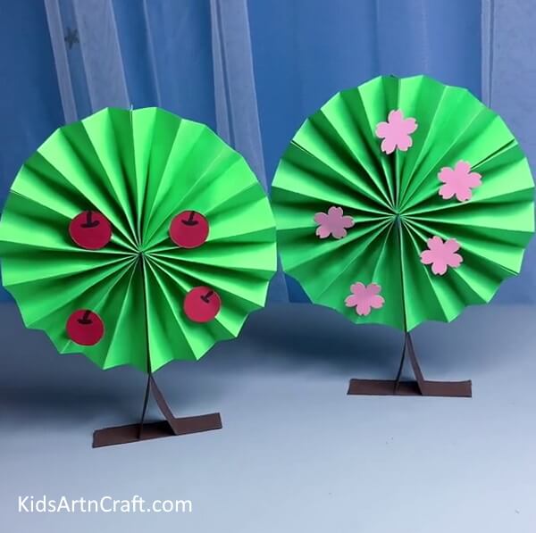 How to Make Simple Paper Tree in Easy Steps Kids Art & Craft