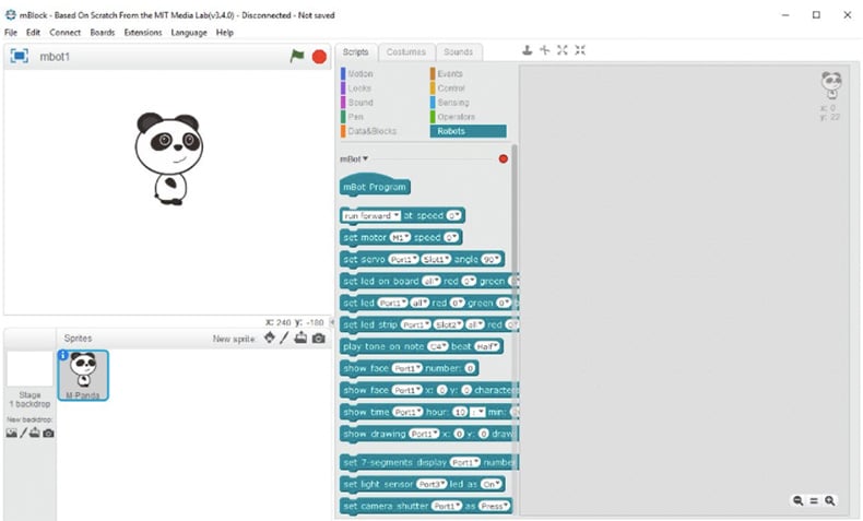 Getting Started with mBot Robotics