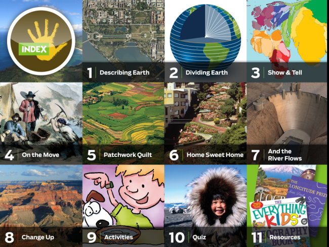 Geography for iPad Kids Discover