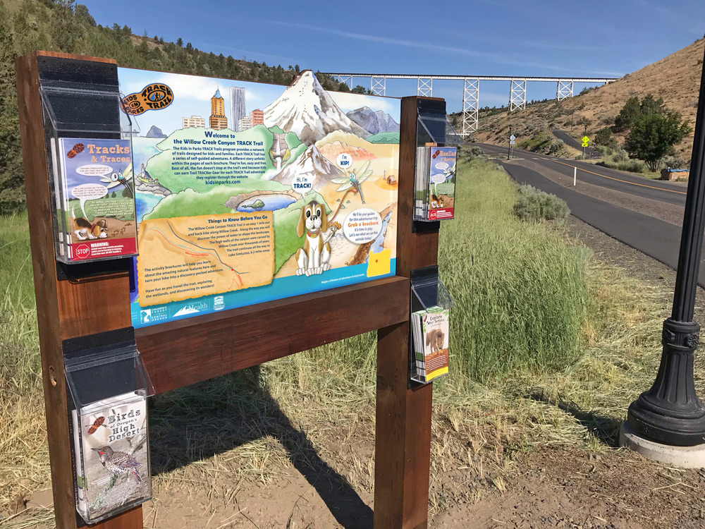 Two New TRACK Trails Open in Madras, Oregon Kids in Parks