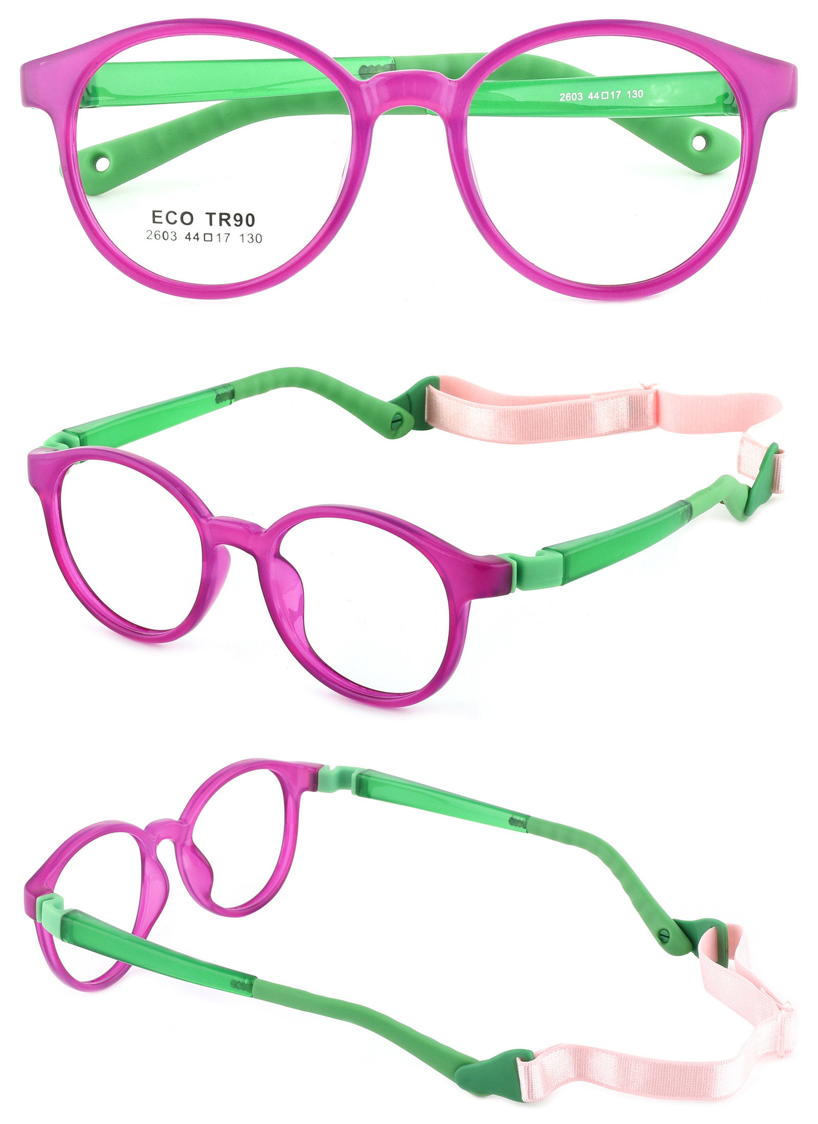 2021 New Kids Unbreakable Round Eyeglasses Frame Kids Optical Frames