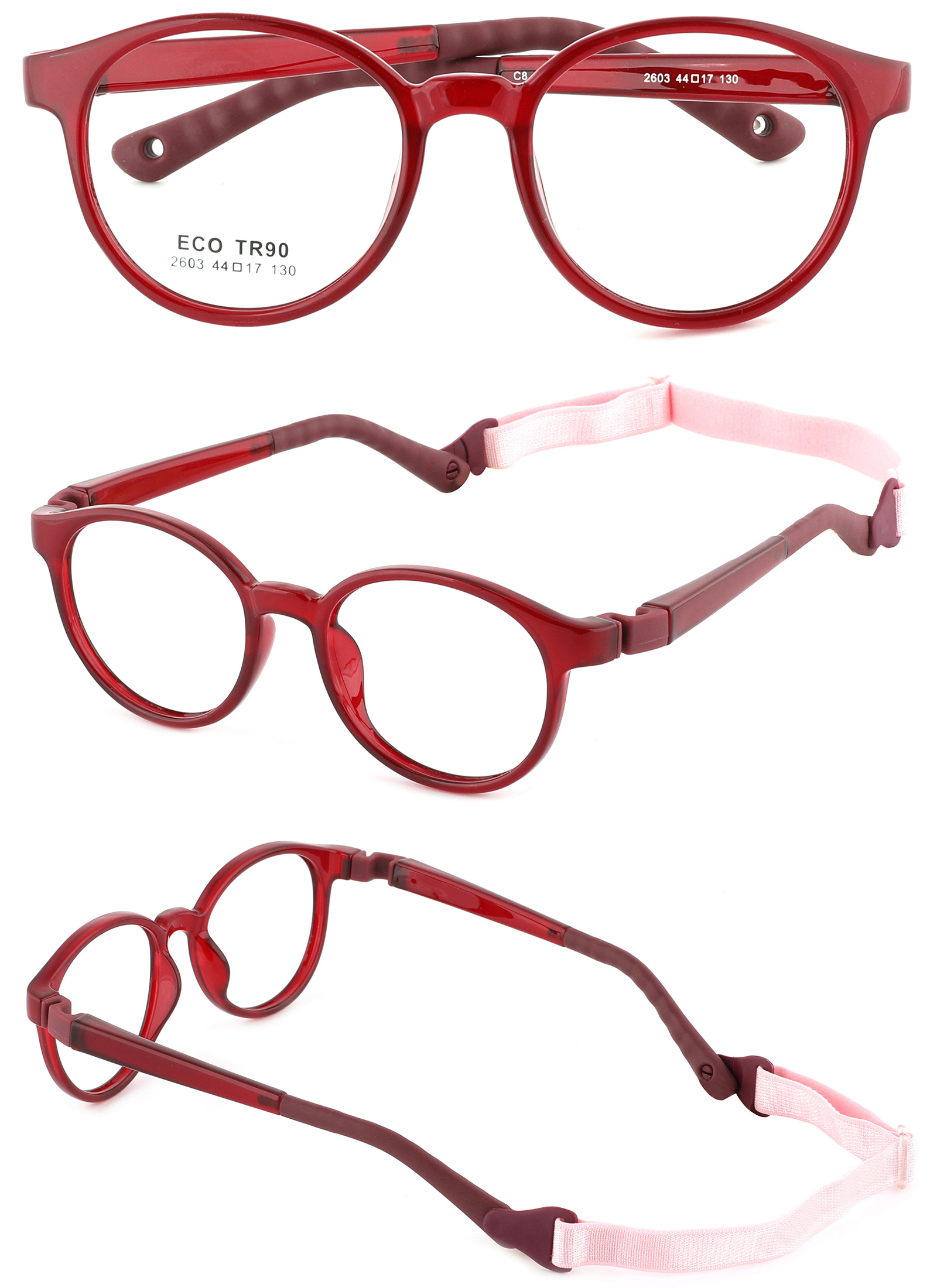 2021 New Kids Unbreakable Round Eyeglasses Frame Kids Optical Frames