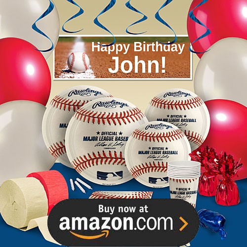 MLB Baseball Party Supplies Kids Party Depot