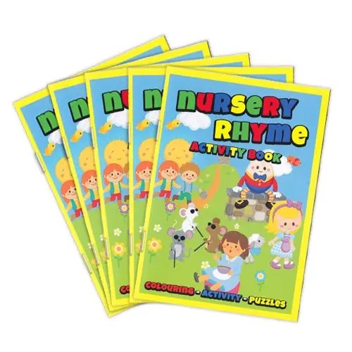 5 Nursery Rhyme Activity Books Kids Stuff For Less