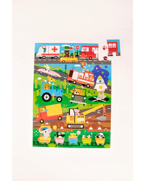 Jimmy Jack Vehicle Puzzle — Kidstuff