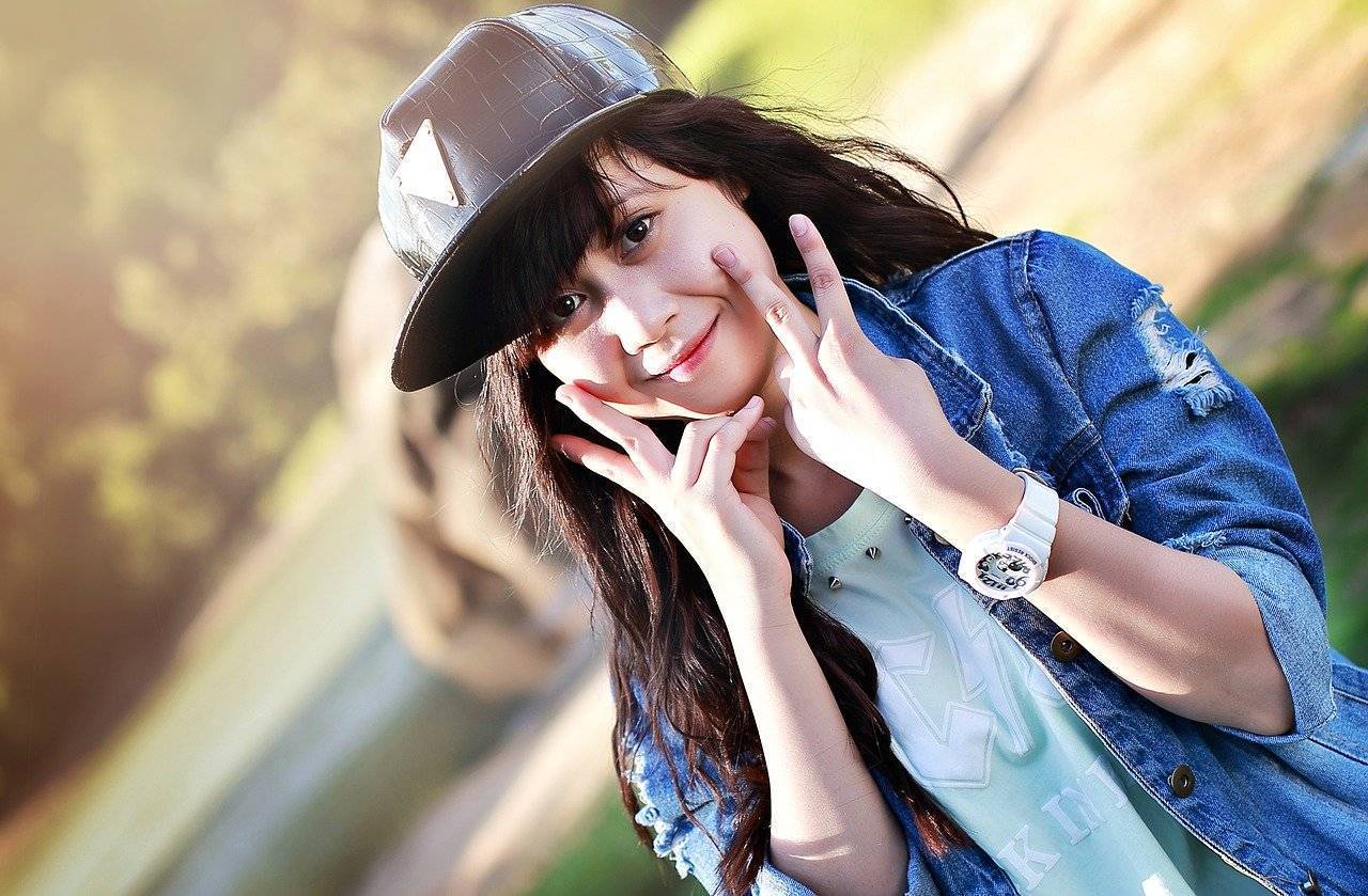 Smart Young Girl Child