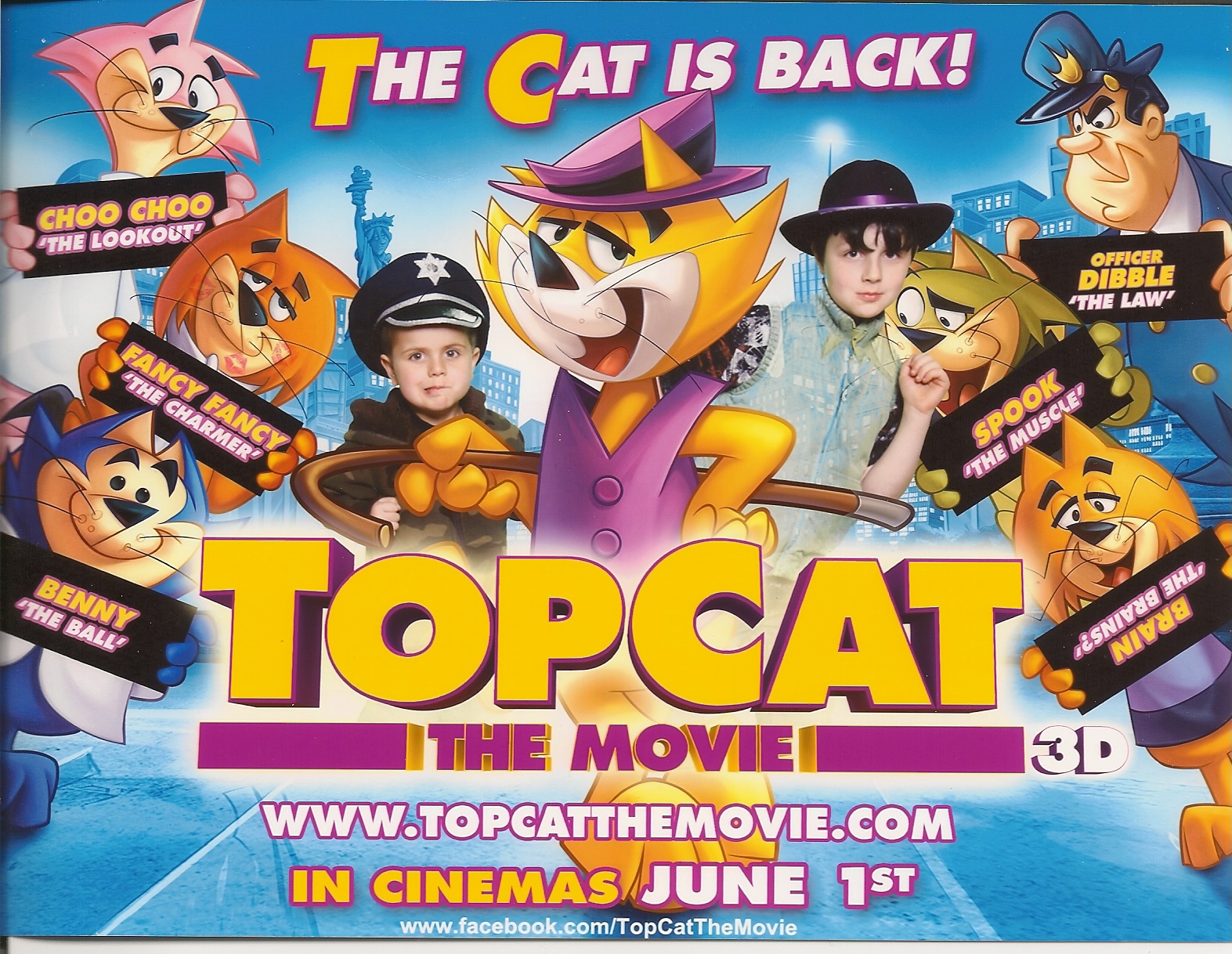Top Cat The Movie (2D/3D)