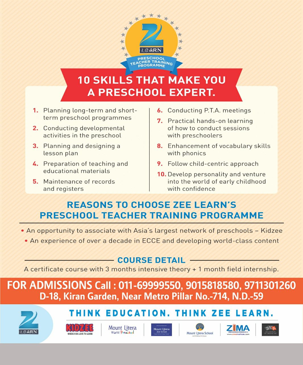 teachers training program in uttam nagar Teacher training course