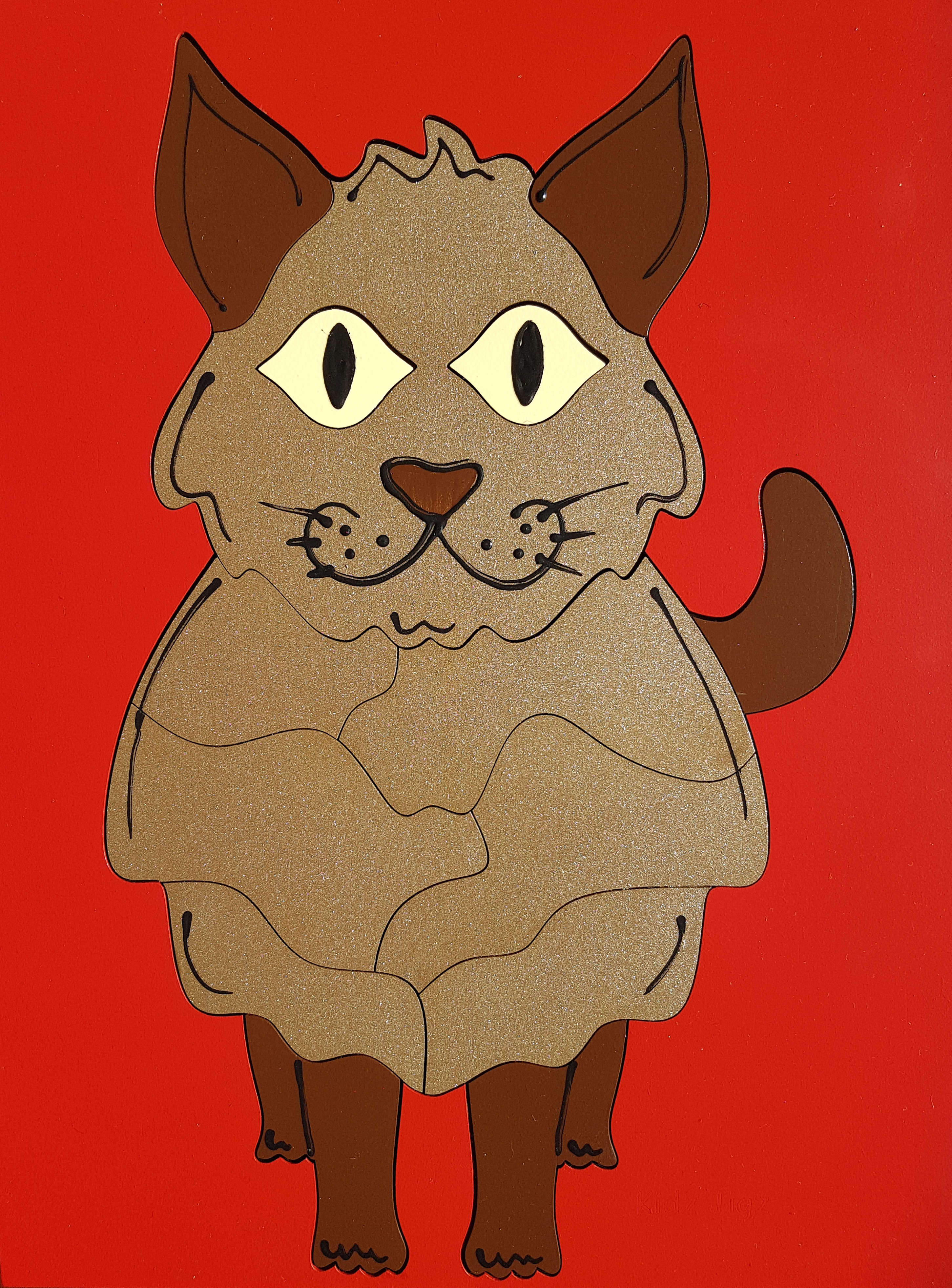 Cat Puzzle14 piece Kidz Jigz Ltd