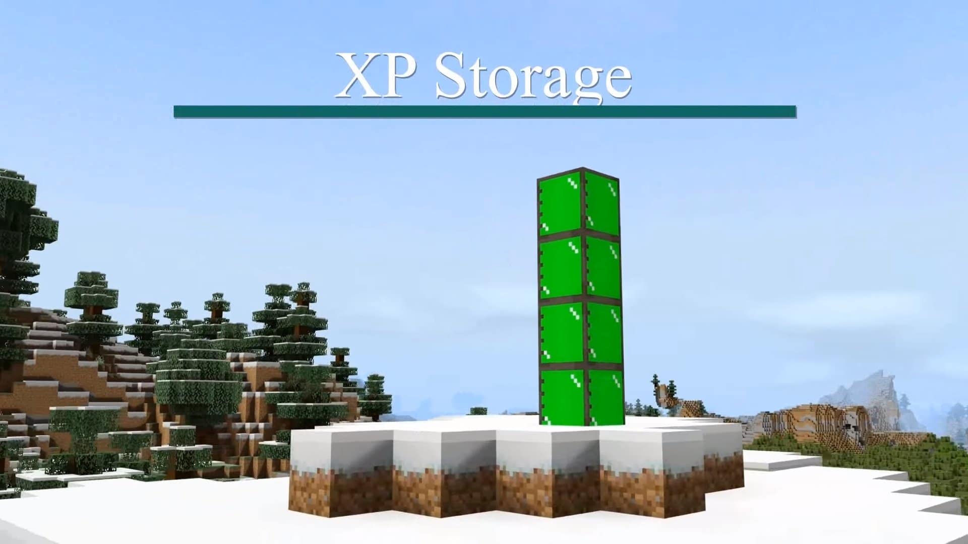Xp storage mod para Minecraft PE y BE » Mods para Minecraft 1.17, 1.16.