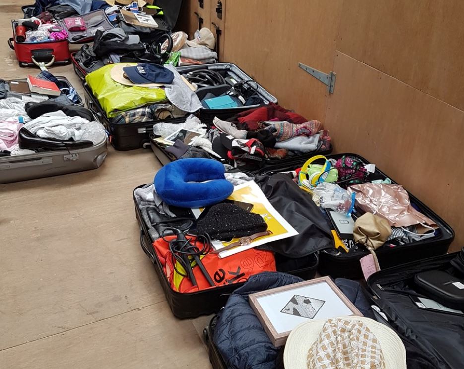 Lost Luggage auction in Naas featuring Phones, Laptops, Tablets