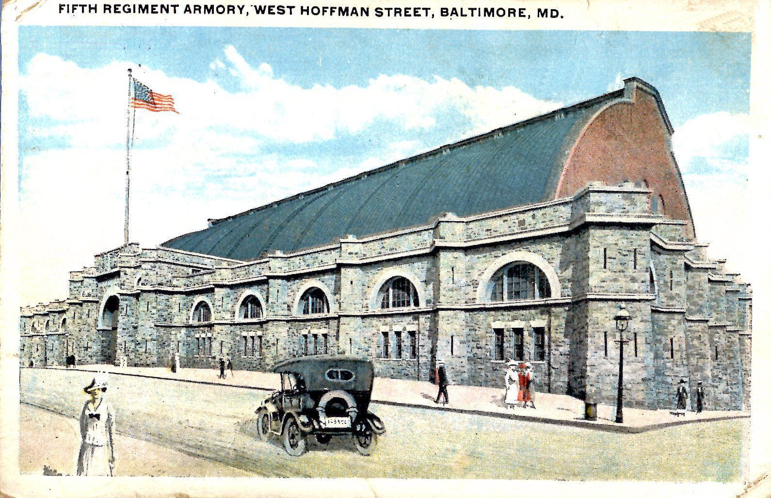 Armory Old Maryland Buildings