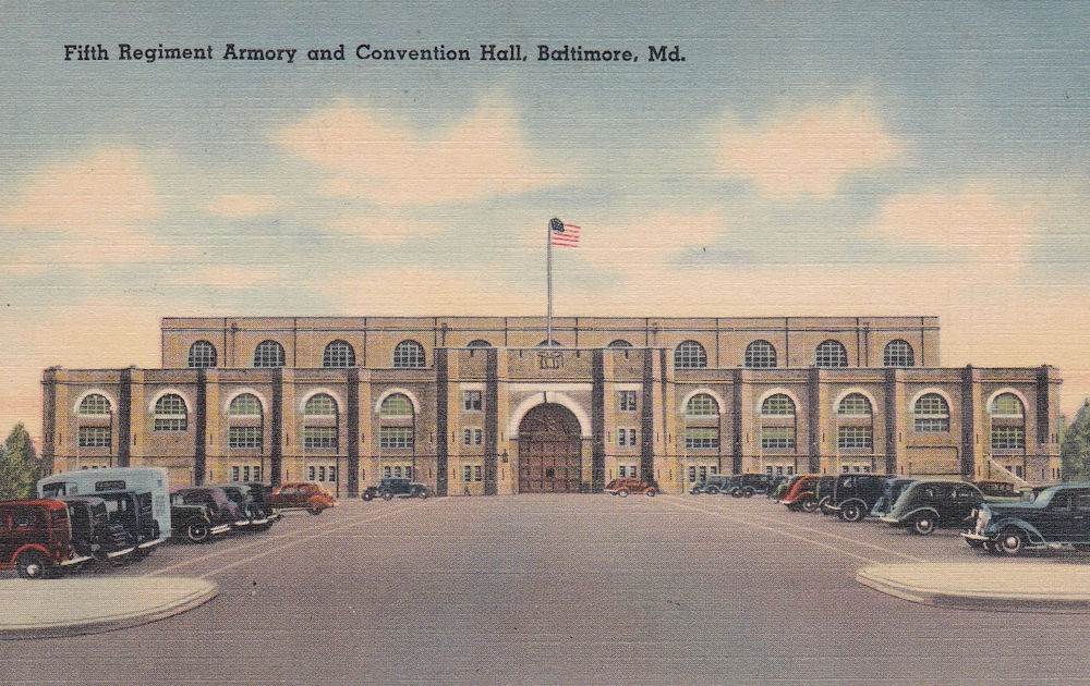 Armory Old Maryland Buildings