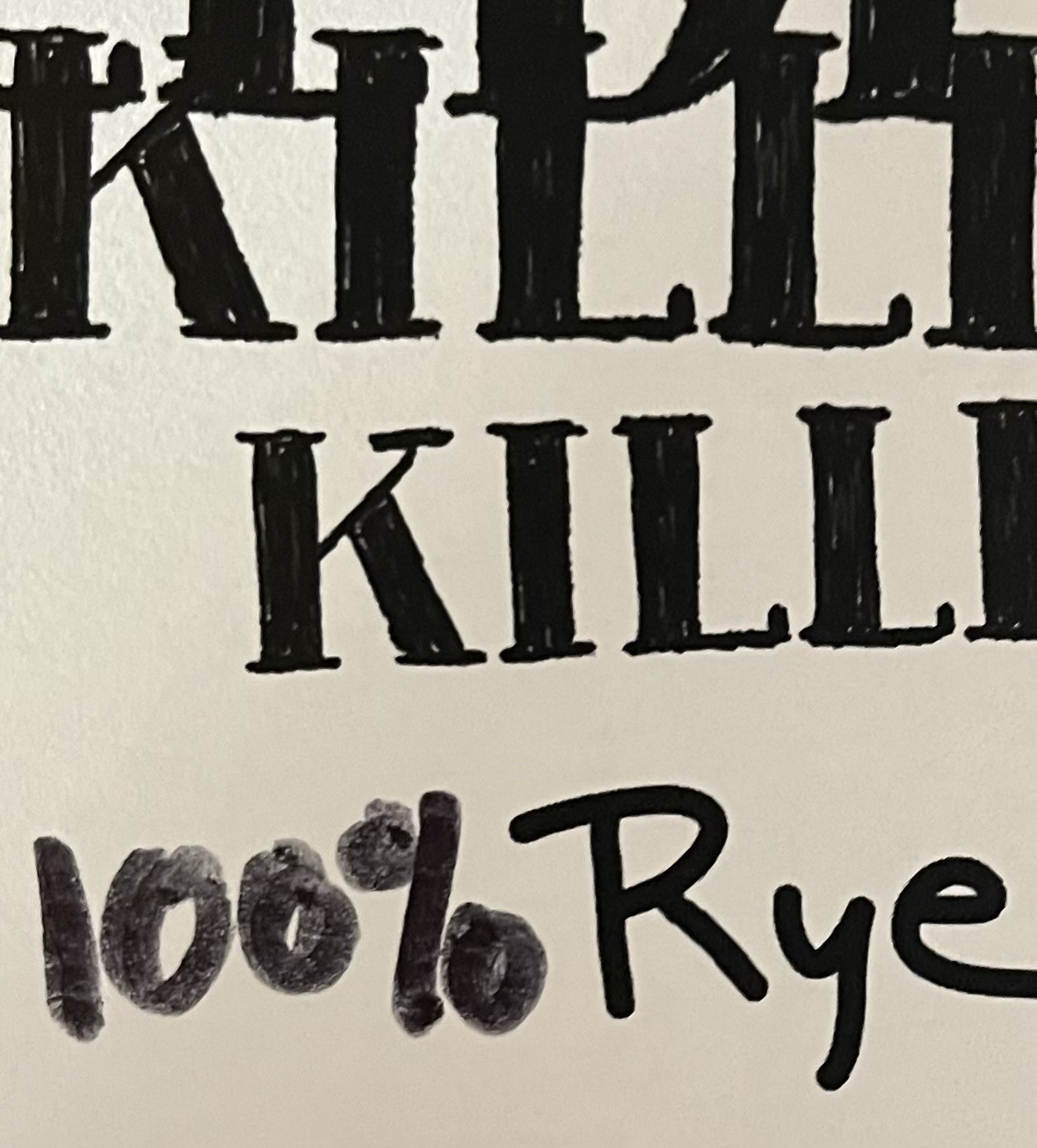 SOLD OUT Killdeer 100 Rye Whiskey Killdeer Distilling