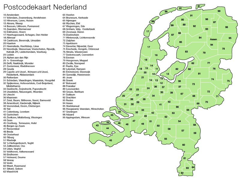 Adres Zoeken Op Kaart Nederland Kilometerafstand berekenen tussen twee postcodes