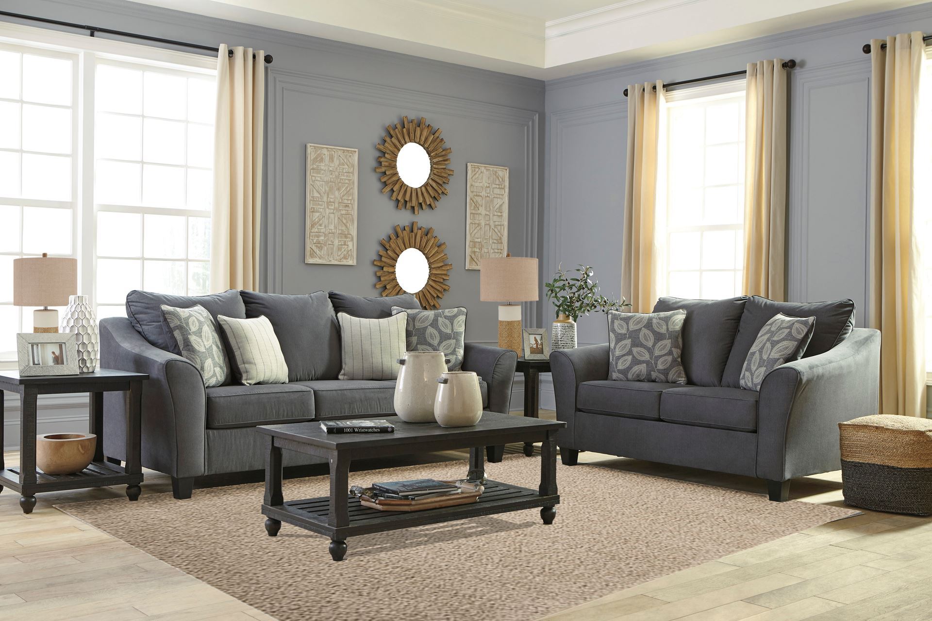 Sanzero Graphite Sofa Kimbrell's Furniture