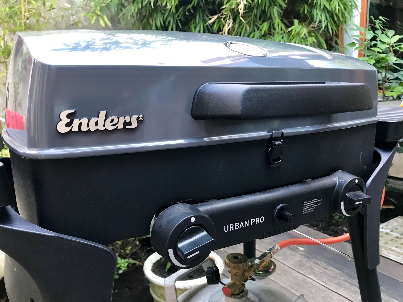 2 in 1 Gasgrill und Kocher Unser Neuer Enders Urban Vario Pro