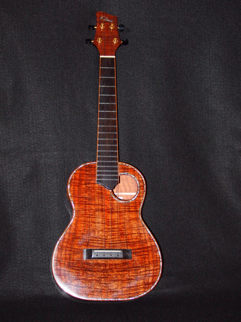 Tasmanian Blackwood Tenor Ukulele Kimo Ukulele