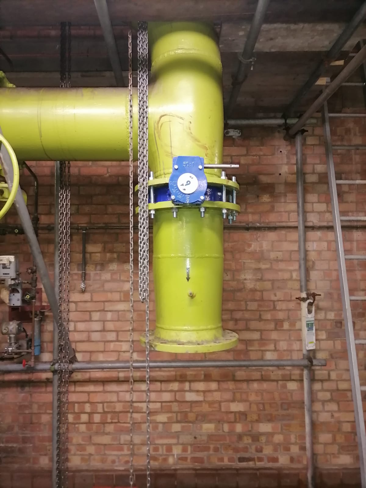 Industrial Pipe Freezing at Capital Building Kimpton M&E Liverpool