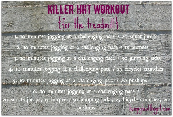Killer Hiit Workout - Kim's Cravings