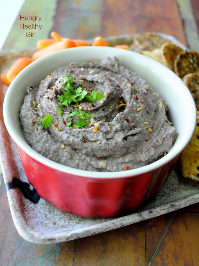 Spicy Black Bean Hummus Kim's Cravings