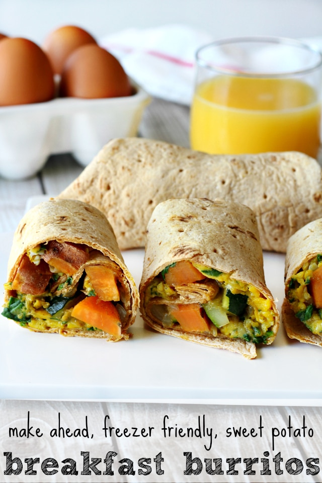 Sweet Potato Breakfast Burritos Kim's Cravings