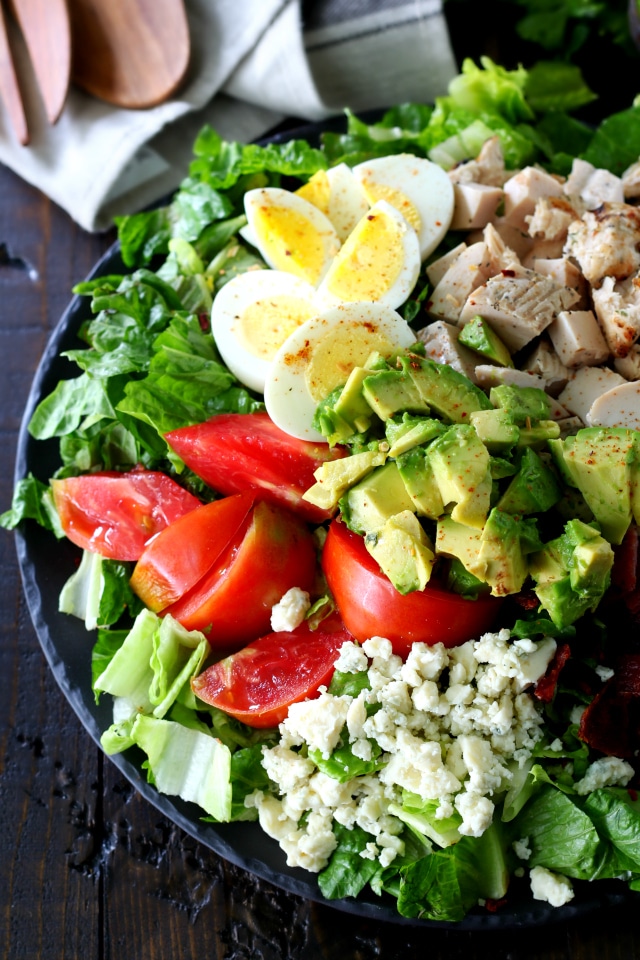 Healthy Chicken Cobb Salad Kim's Cravings