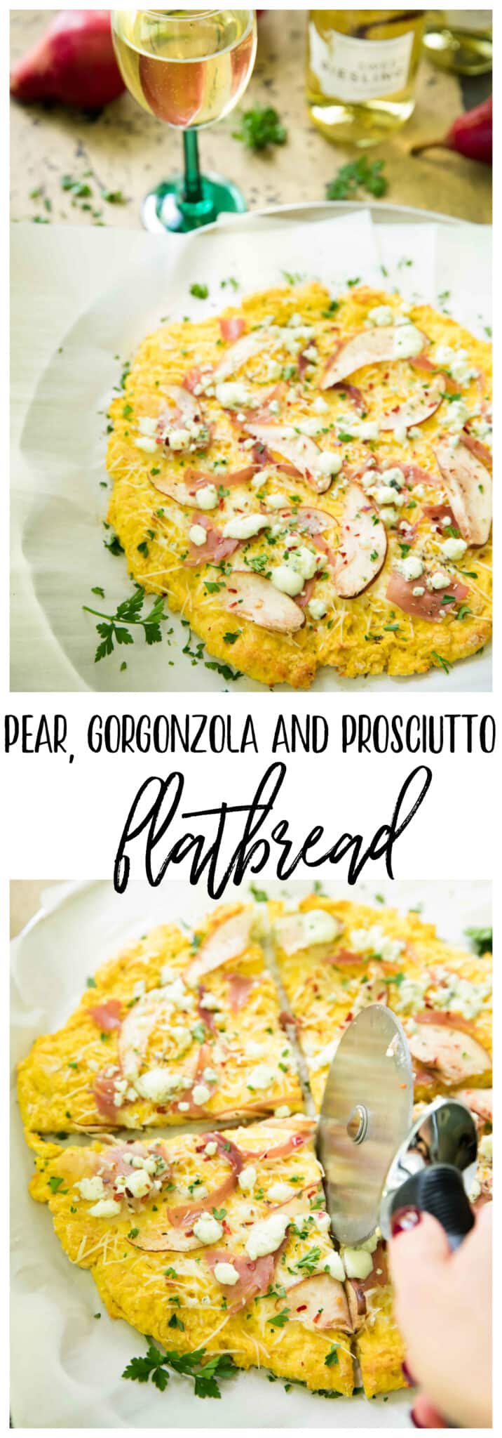 Pear, and Prosciutto Flatbread Kim's Cravings