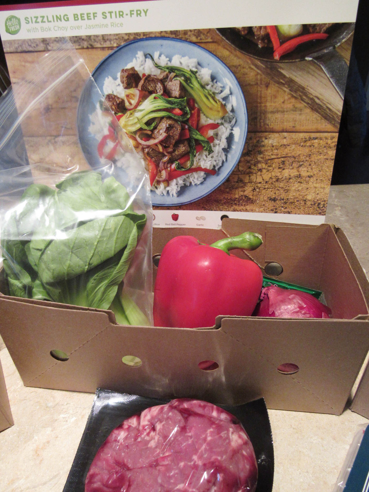 Sizzling Beef StirFry Boxed Hello Fresh Kimversations