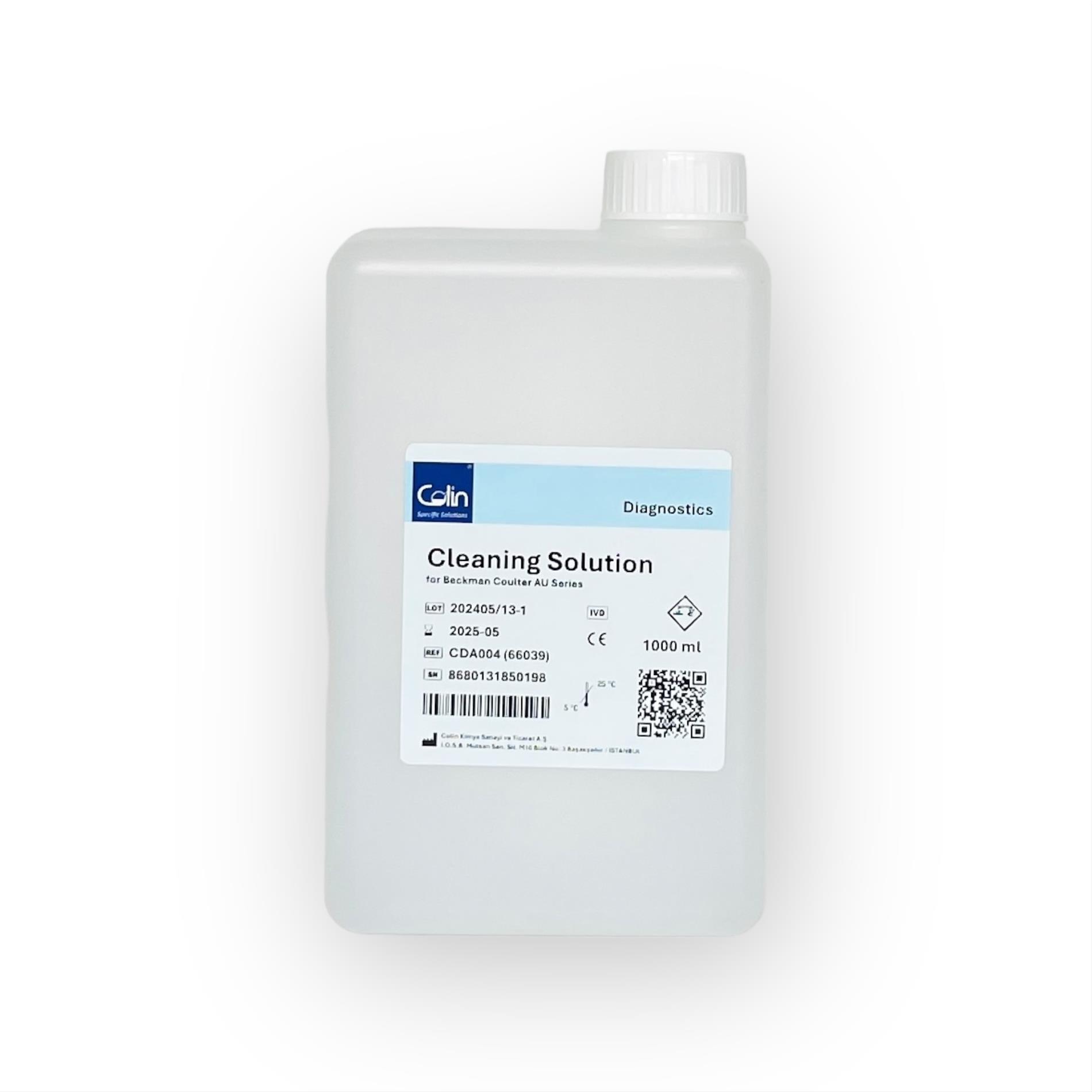 ISE Cleaning Solution (66039) Beckman Coulter AU Serisi için Colin Kimya A.Ş.