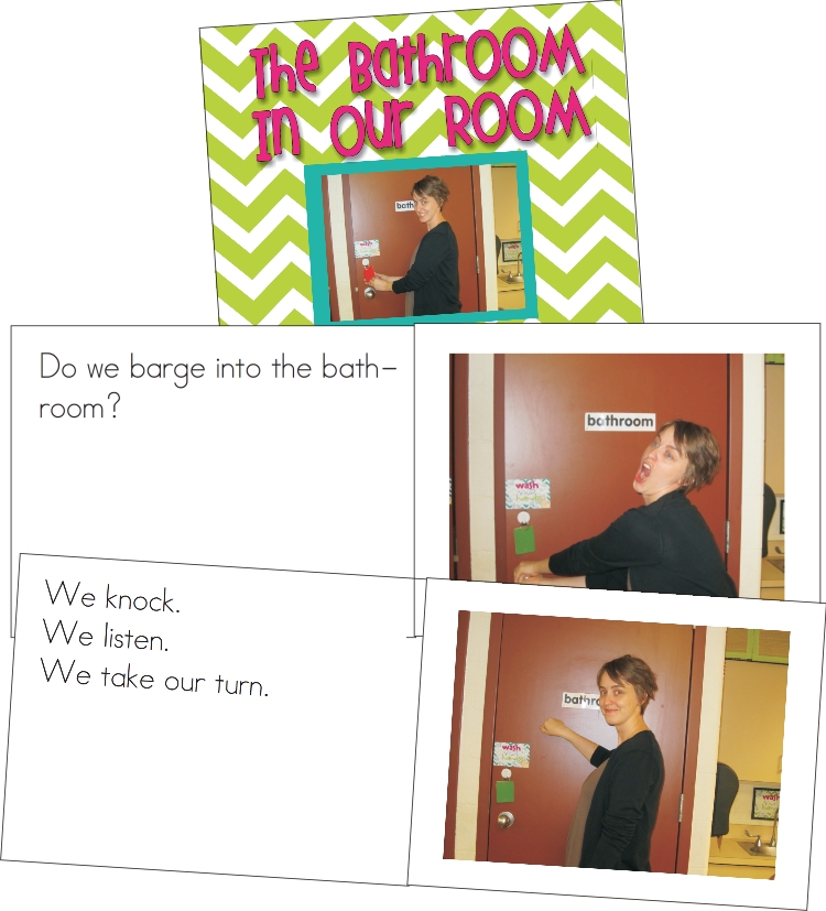 Classroom Procedures Book for the Bathroom KindergartenWorks