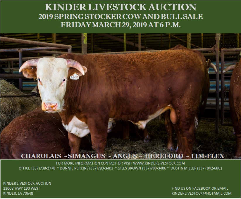 Kinder Livestock Auction Home