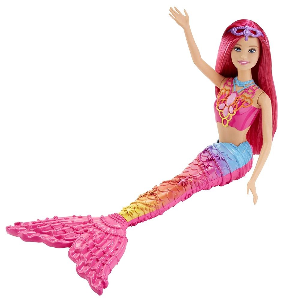 BARBIESIRENA BAMBOLAArcobaleno Principessa Fairytale eBay
