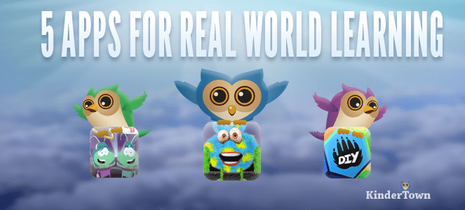 5 Apps for Real World Learning KinderTown