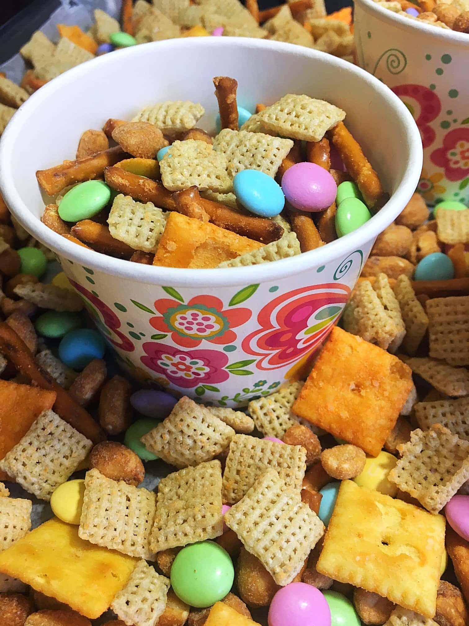 Springtime Sweet and Salty Chex Mix Kindly Unspoken