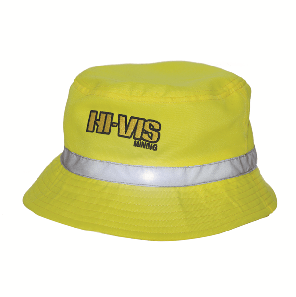 HIGH VISIBILITY BUCKET HAT (HVB01 YELLOW) Sino Hitec Trading