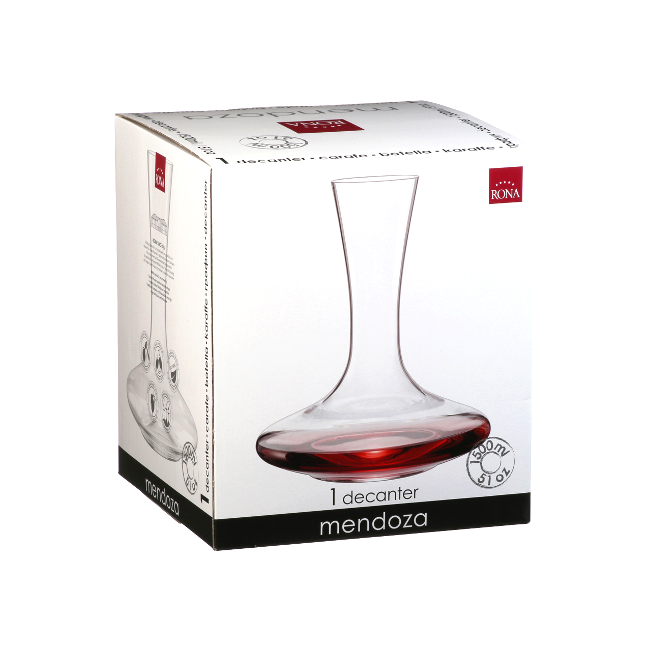 DECANTER RONA MOD. MENDOZA 1500 ML King Arthur
