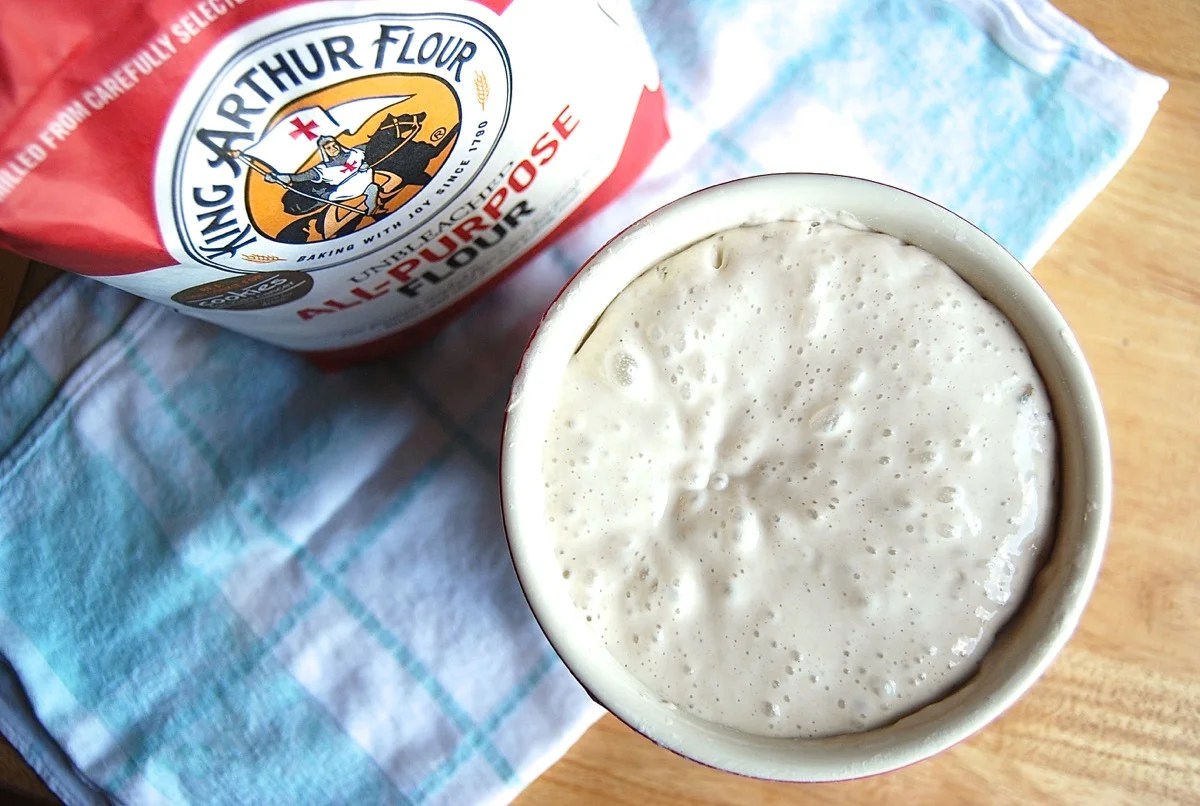 How to make your own sourdough starter King Arthur Baking