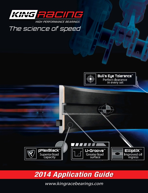 King Engine Bearings Announces New Race Bearing Application Guide