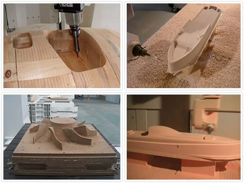 5 Axis CNC Machine for Wood Foam Mould Processing Manufacturer