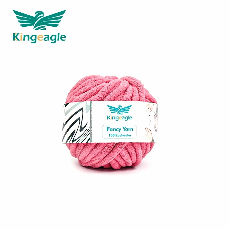 pink chenille yarn