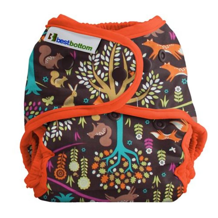 Best Bottoms Onesize Nappy Shell Cotton Jewel Woods