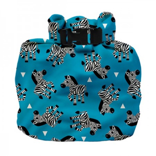 Bambino Mio Wet Nappy Bag Zebra Crossing