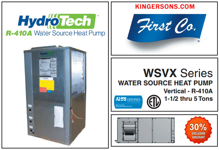 Buying guide for 2.5 Ton 14 EER Hydro-Tech Water Source Heat Pump